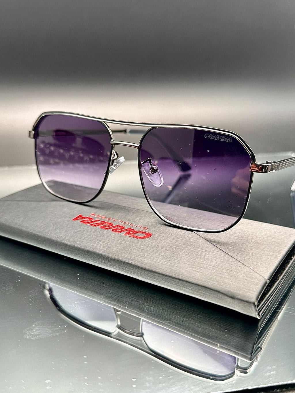 Gray helmet for bikers