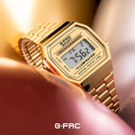 G FORCE™ | Lady G Force Retro Pulso en Acero