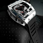 Gray helmet for bikers