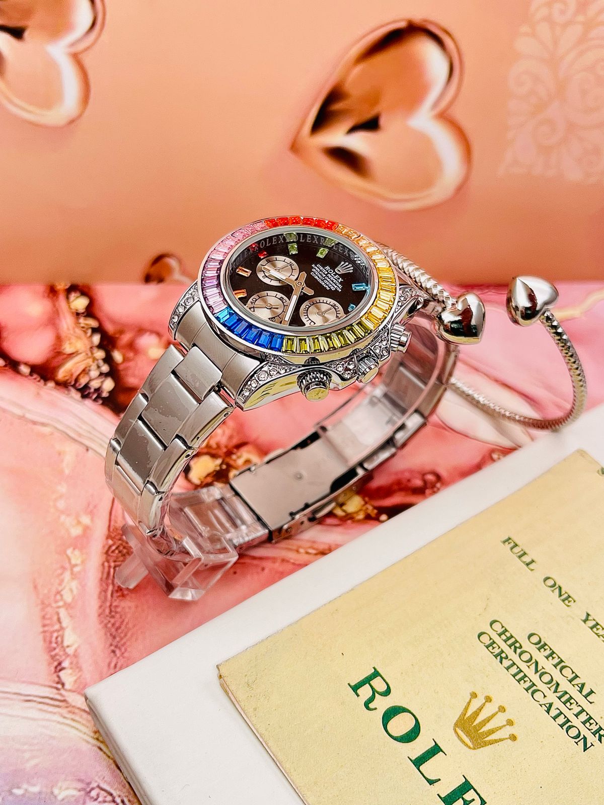 ROLEX™ | Daytona Piedras Dama