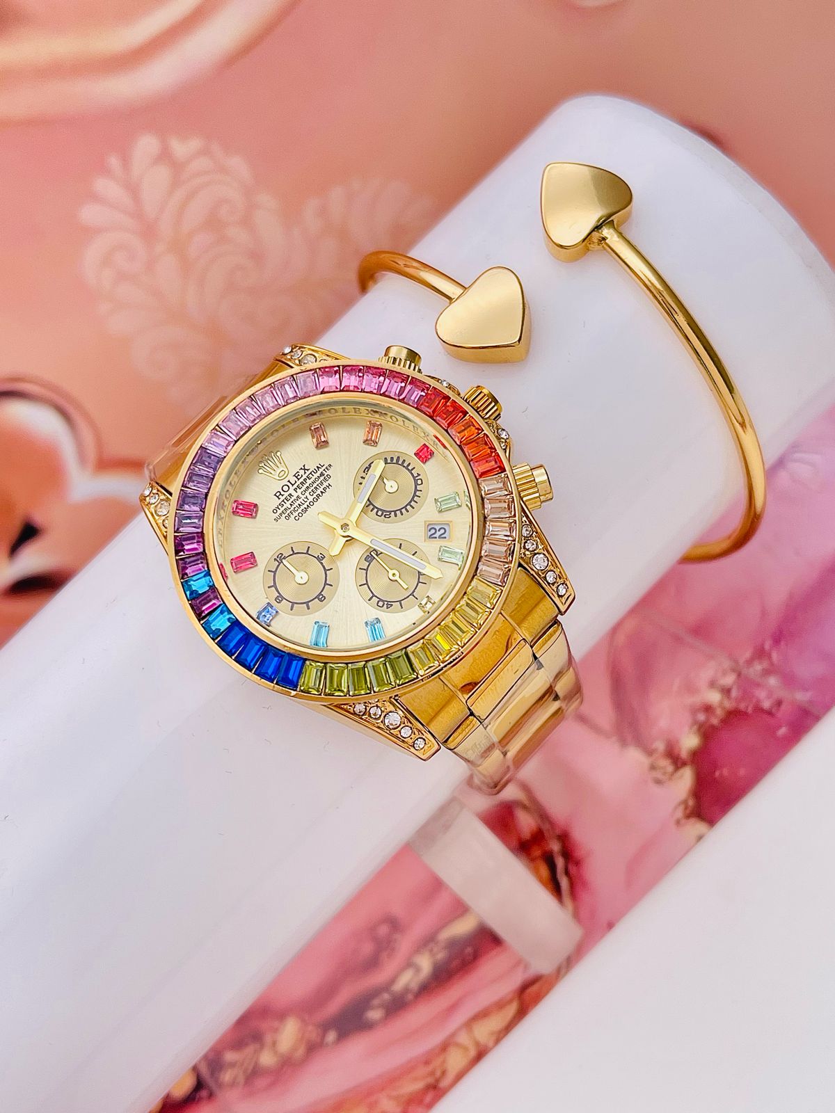 ROLEX™ | Daytona Piedras Dama