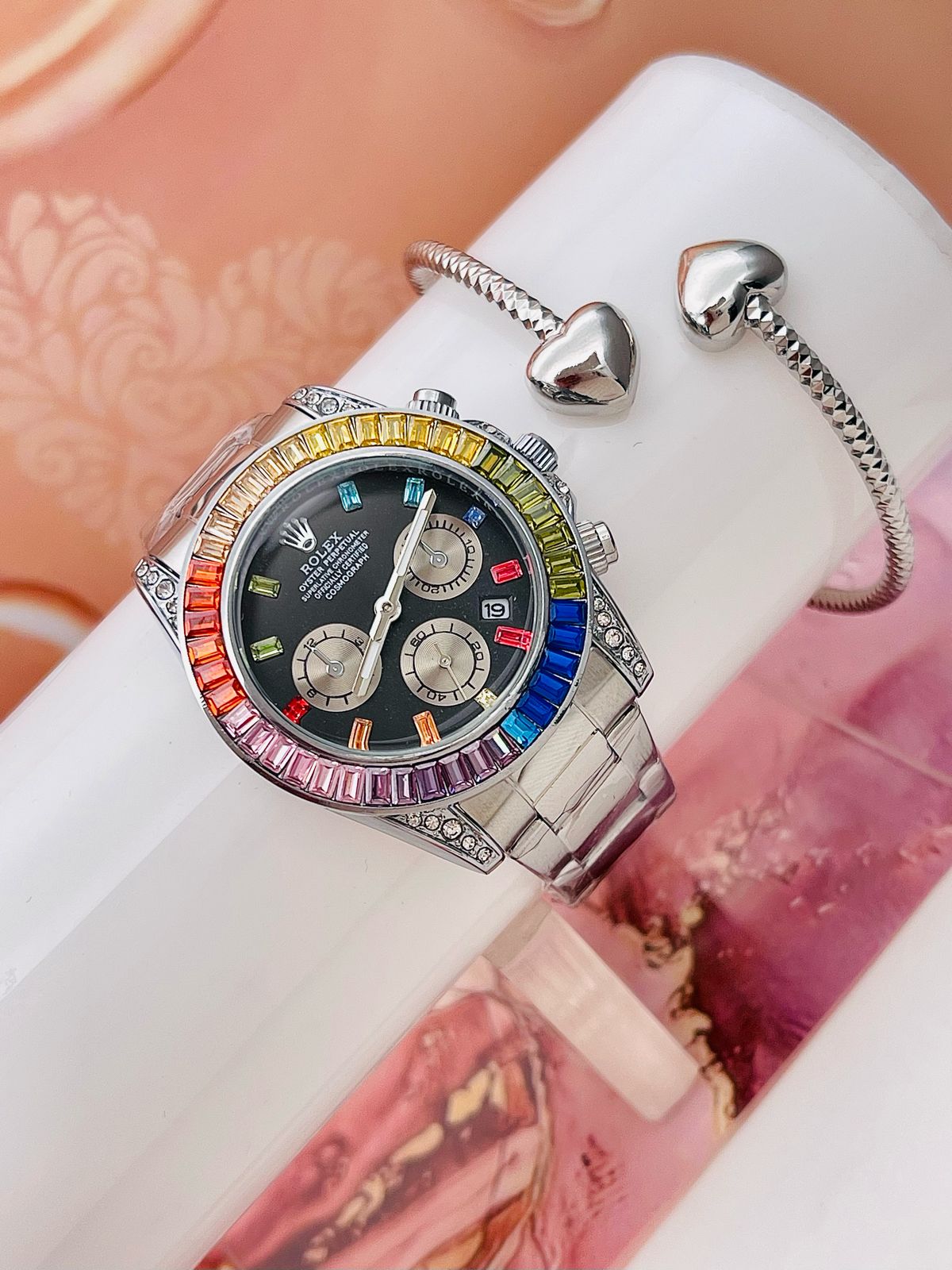 ROLEX™ | Daytona Piedras Dama